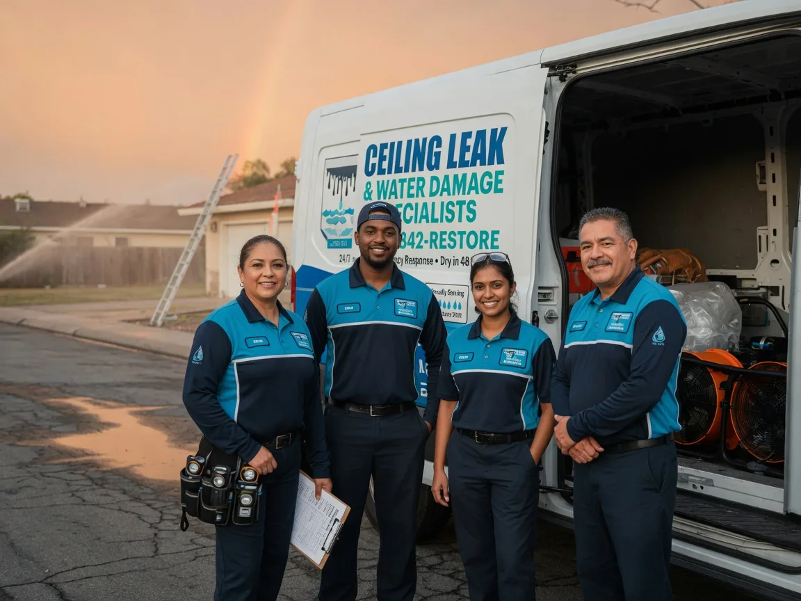 Ceiling Leak Cleanup company in Merry Hill, NC