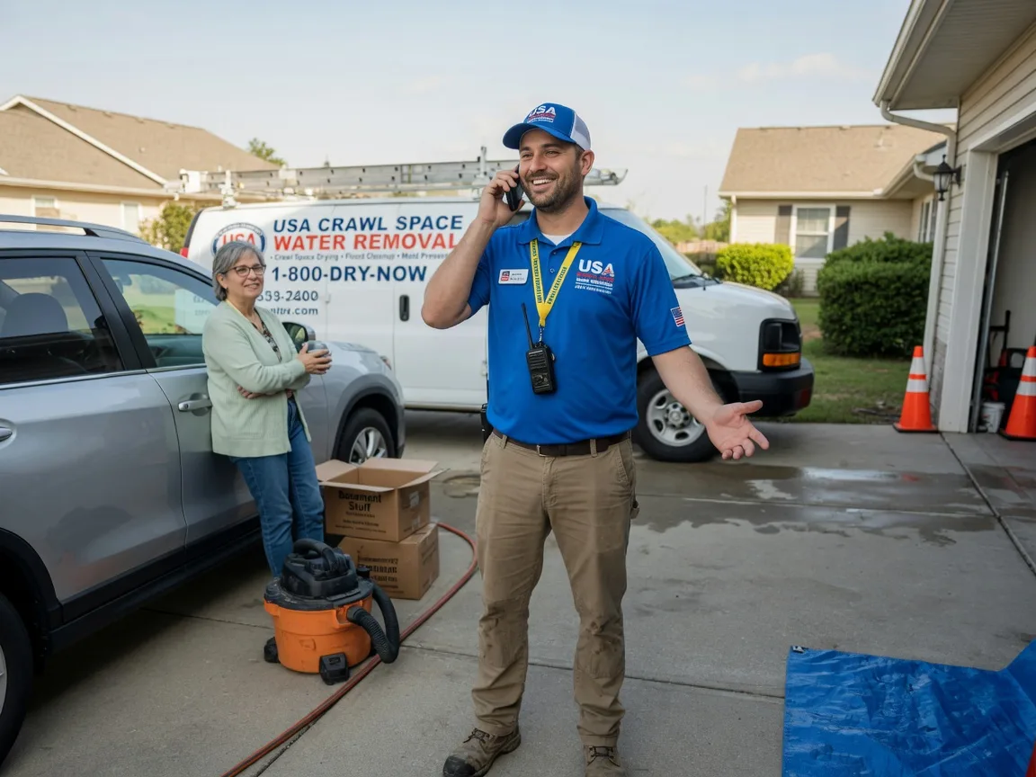 Crawl Space Water Removal Merry Hill, NC FAQs